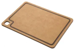 Planche à découper en fibre de Bois avec Rigole 37x27,5 cm - Matériel CHR Pro