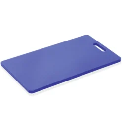 Planche à découper HACCP en Polyéthylène bleu L 400 mm l 250 mm H 12 mm - Was Germany