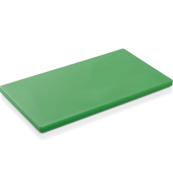 Planche à découper HACCP en Polyéthylène vert L 500 mm l 300 mm H 20 mm - Was Germany