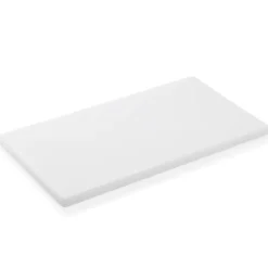 Planche à découper HACCP en Polyéthylène blanc L 600 mm l 400 mm H 20 mm - Was Germany