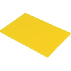 Planche à découper jaune 45x30x1,2cm - Hygiplas