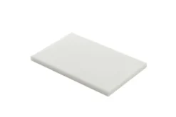 Planche à découper PEHD 500 Blanc 40x30x2 cm - Matériel CHR Pro