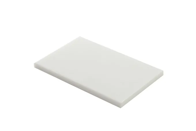Planche à découper PEHD 500 Blanc 40x30x2 cm - Matériel CHR Pro