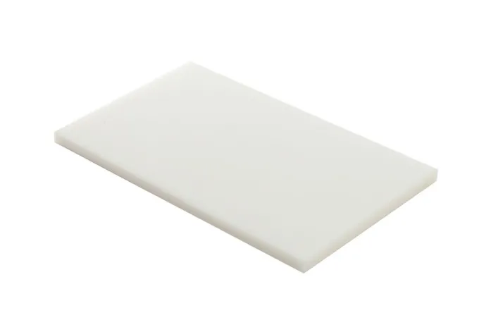 Planche à découper PEHD 500 Blanc 60x40x2 cm - Matériel CHR Pro