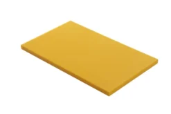 Planche à découper PEHD 500 Jaune 60x40x2 cm - Matériel CHR Pro