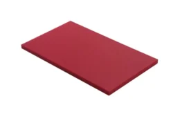 Planche à découper PEHD 500 Rouge 50x30x2 cm - Matériel CHR Pro