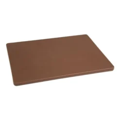 Planche à découper Polyéthylène marron 45x30x1,2 cm - Hygiplas