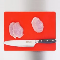 Planche à Découper Polyéthylène 450 x 300 mm Couleur Rouge - Hygiplas