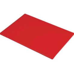 Planche à Découper Polyéthylène 450 x 300 mm Couleur Rouge - Hygiplas