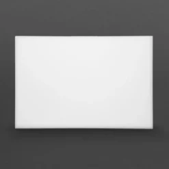 Planche à découper polyéthylène 45 x 33 cm blanche - Hygiplas