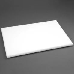 Planche à découper polyéthylène 45 x 33 cm blanche - Hygiplas