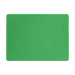 Planche à Découper Professionnelle Polyéthylène Verte 229 x 305 mm - Hygiplas