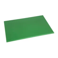 Planche à découper verte 450 x 300 x 12 mm haute densité - Hygiplas