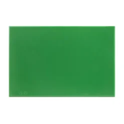 Planche à découper verte 450 x 300 x 12 mm haute densité - Hygiplas