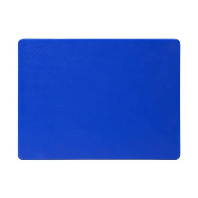 Planche à Découper 450 x 300 x 12 mm Couleur Bleu - Hygiplas