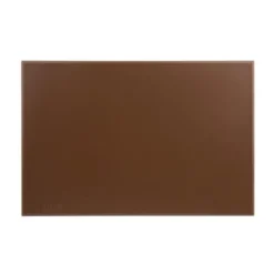 Planche à découper 600 x 450 x 12 mm marron haute densité - Hygiplas