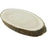 Planche Ovale Bois Rondin 22X15 Lot de 12 - Prolinea