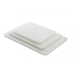 Planche PEHD 500 avec Rigole, poche à jus et pied antiglisse 40x30x2cm - Matériel CHR Pro
