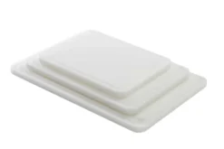 Planche PEHD 500 avec Rigole, poche à jus et pied antiglisse 50x35x2cm - Matériel CHR Pro