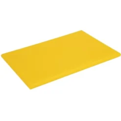 Planche polyéthylène 45 x 30 cm jaune haute densité - Hygiplas