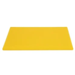 Planche polyéthylène 45 x 30 cm jaune haute densité - Hygiplas