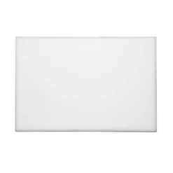 Planche polyéthylène 600 x 450 mm blanche haute densité - Hygiplas