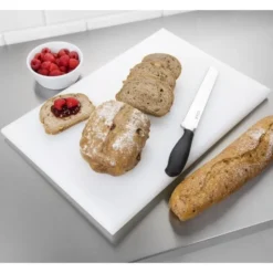 Planche polyéthylène 600 x 450 mm blanche haute densité - Hygiplas
