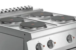 Plan de cuisson Électrique à 4 Plaques Rondes avec Four Électrique GN 1/1 - Bartscher