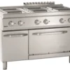Plan de cuisson Électrique 6 Plaques Carrées avec Four Électrique GN 1/1 - Bartscher