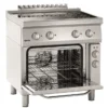 Plan de cuisson vitrocéramique 4 zones radiantes - four électrique GN 1/1 - Bartscher