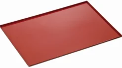 Plaque Aluminium pour Four 433 x 333 à Bords Relevés Silicone - Bartscher