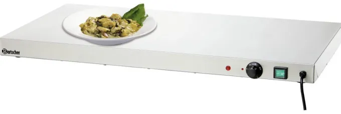 Plaque chauffante Professionnelle - 900 mm - Bartscher