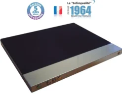 Plaque Chauffante Vitrocéramique - 400 x 600 - Bords Droits - Sofraca