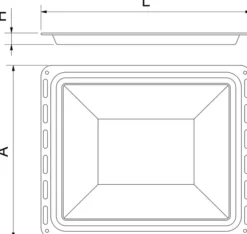Plaque de Cuisson en Acier Emaillé - Fricosmos