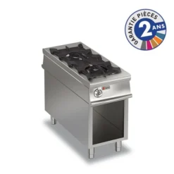 Plaque de Cuisson à Gaz - 2 x 7 kW - Baron