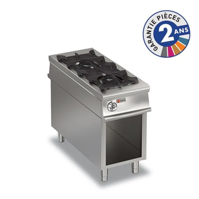 Plaque de Cuisson à Gaz - 2 x 7 kW - Baron