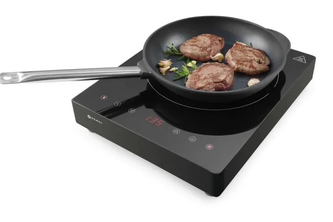Plaque de cuisson à induction 3500W Kitchen Line 230V/3500W 337x417x(H)85 mm - Hendi