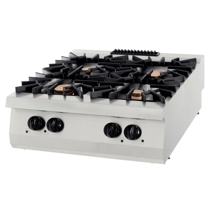Plaque de Cuisson Premium Gaz - 4 Brûleurs - Prof. 90 cm - 40 kW - Maxima