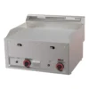 Plaque de cuisson 65x48 à gaz chrome durable combinée sans soubassement FTHRC 60 GL - Redfox
