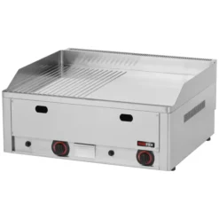 Plaque de cuisson 65x48 à gaz chromée combinée TOP FTHRC 60 G - Redfox