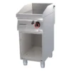 Plaque de cuisson 40x51 à gaz chromée lisse avec soubassement FTHC 70/40 G - Redfox