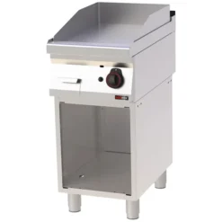 Plaque de cuisson 40x51 à gaz lisse avec soubassement FTH 70/40 G - Redfox