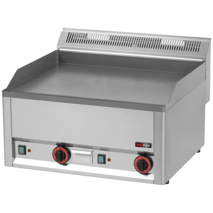 Plaque de cuisson 65x48 électrique lisse sans soubassement 400 V FTH 60 EL - Redfox