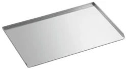 Plaque Four Aluminium 600 x 400 - 3 Bords Relevés - Bartscher