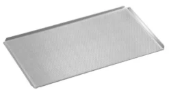 Plaque Four Perforée GN 1/1 Aluminium Côtés Relevés - Bartscher