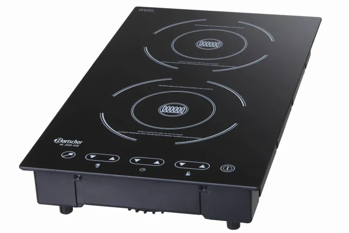 Plaque à induction encastrable - 3 kW - L 290 x P 510 mm - Bartscher
