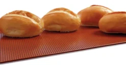 Plaque Perforée Revêtement Silicone GN 1/1 Côtés Relevés - Bartscher