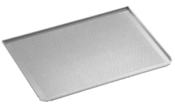 Plaque Perforée 403 x 333 en Aluminium 3 Côtés Relevés - Bartscher