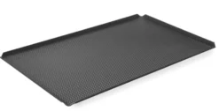 Plaque perforé GN 1/1 antiadhésive avec 4 bords 530x325x(H)10 mm - Hendi