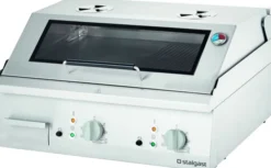 Plaque à Snacker Électrique Lisse avec Couvercle 8.1 kW - Stalgast
